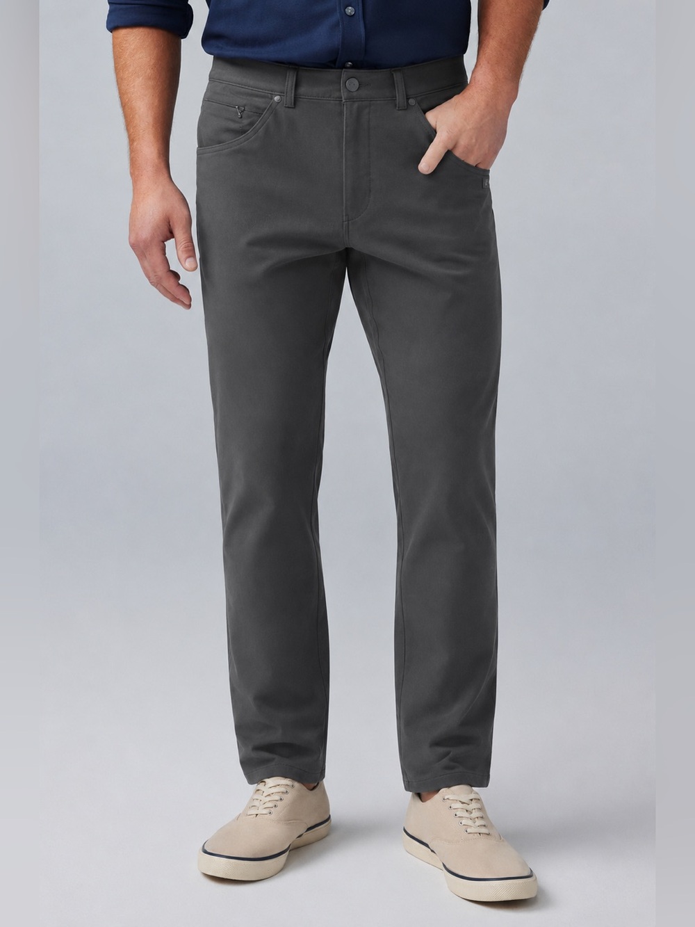 Mack Weldon Men’s Radius Pants 5 Pocket Asphalt Gray Size 30x32 *71